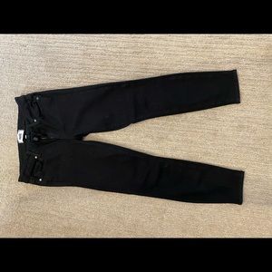 Paige Denim Black Ankle skinny